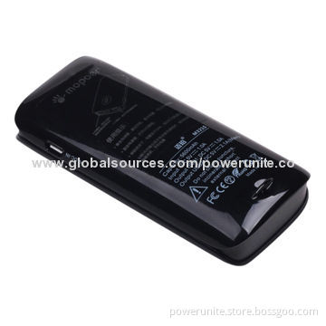 Fashionable Dual-USB Port 4,400mAh Mobile Charger, 5V/1A/ 5V/2.1A Input